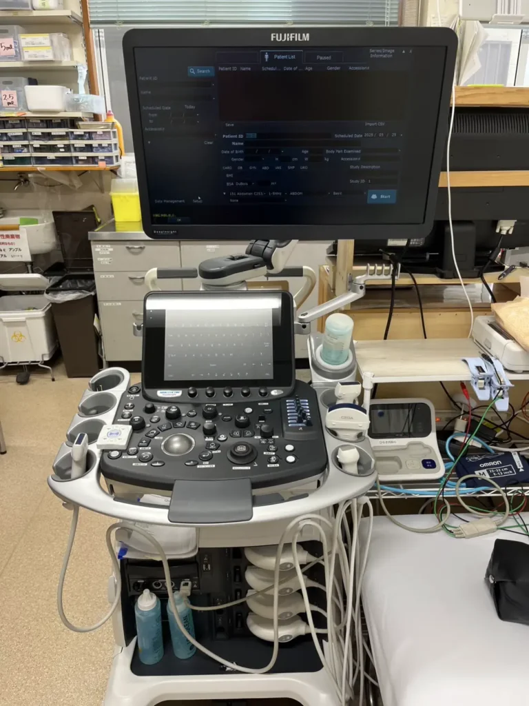 ひらさ内科 超音波エコー
